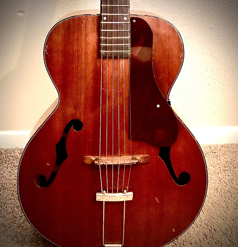 KAY Guitar (circa 1942) Circa 1942 Natural Reverb