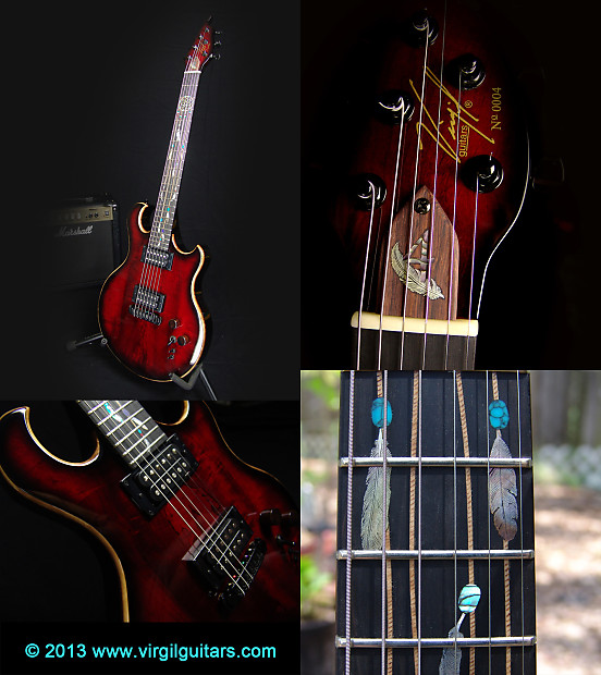 Virgil Guitars SW Series "Dreamcatcher" guitar image 1
