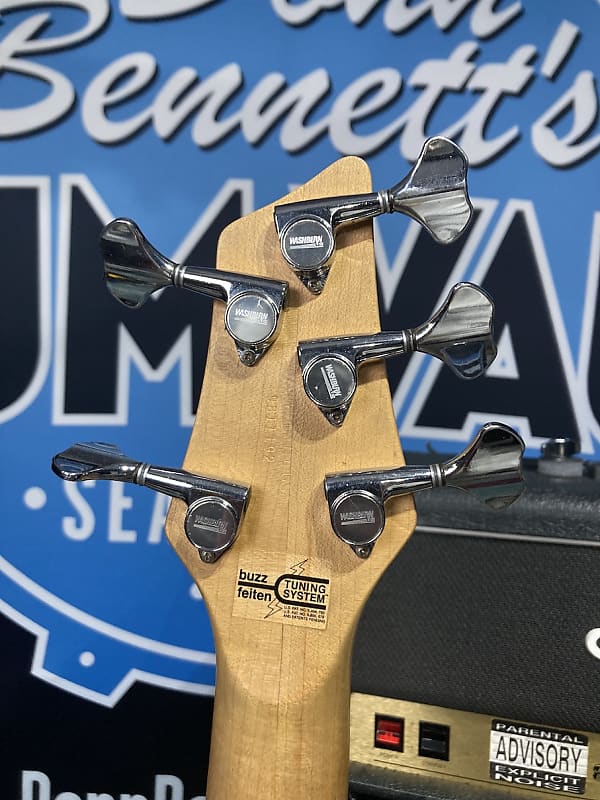 Rick Savage's, Def Leppard Washburn Bubinga 5-String Bass