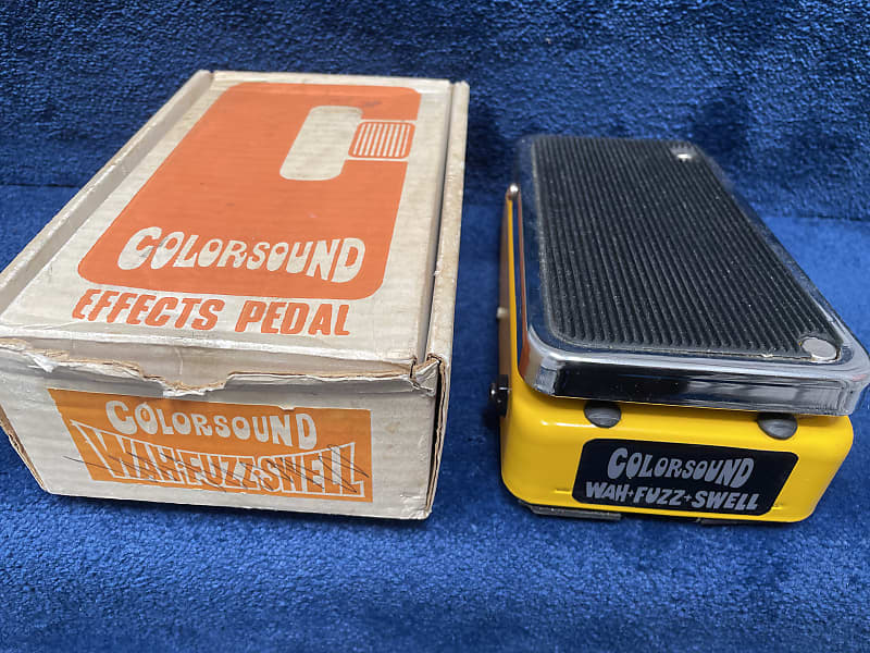 COLORSOUND WAH-FUZZ rare Very Good from JP | eBay