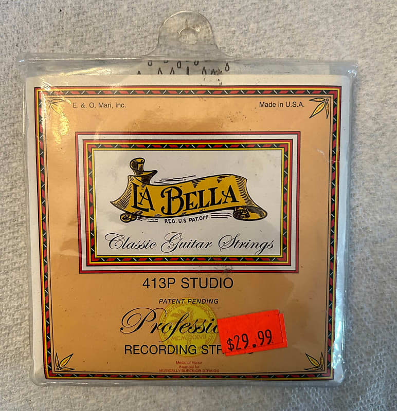 La Bella 413P Studio Professional Recording Acoustic Classic