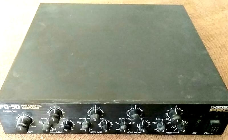 Boss Pro Parametric Equalizer PQ-50