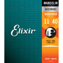 11525 Elixir Strings Mandolin Strings, Medium,Acoustic NANOWEB Coating 11-40