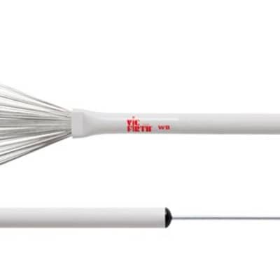 Vic Firth WB Retractable Jazz Wire Brush Pair image 1