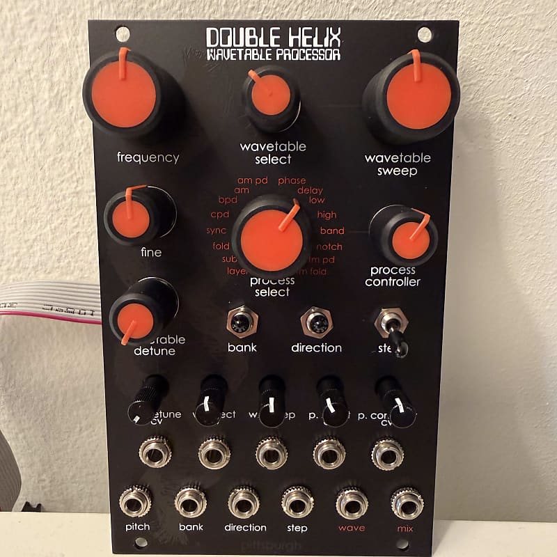 Pittsburgh Modular Double Helix wavetable processor