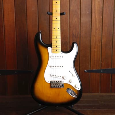 Fender Japan ST-57 Stratocaster 2-Tone Sunburst Electric Guitar Pre-Owned image 2