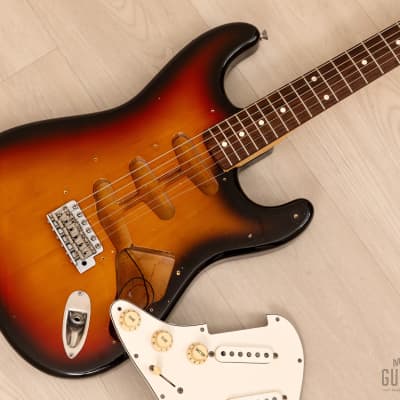 1997 Fender Stratocaster ‘62 Vintage Reissue ST62-53 Sunburst, Japan CIJ image 17