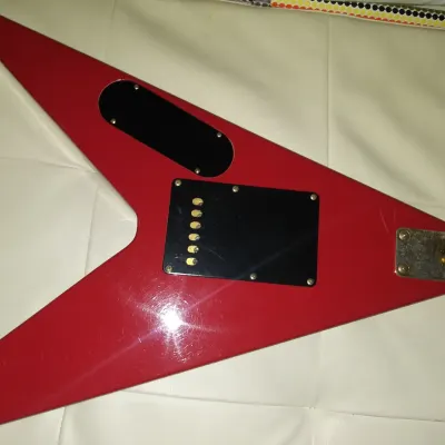 Aria Pro XX Flying V 1980,s Red Guitar Project image 3