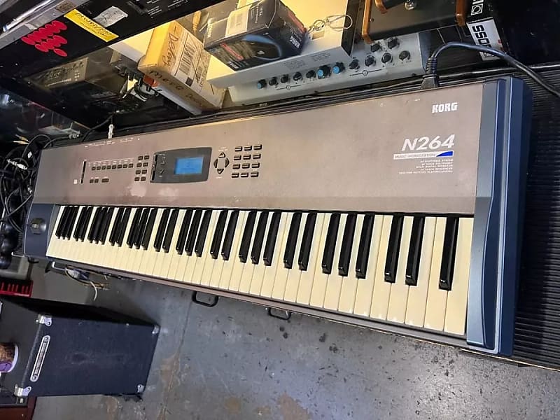 KORG N264 音楽ワークステーション Korg N264 N364 Series | JAM PT. 1 - YouTube