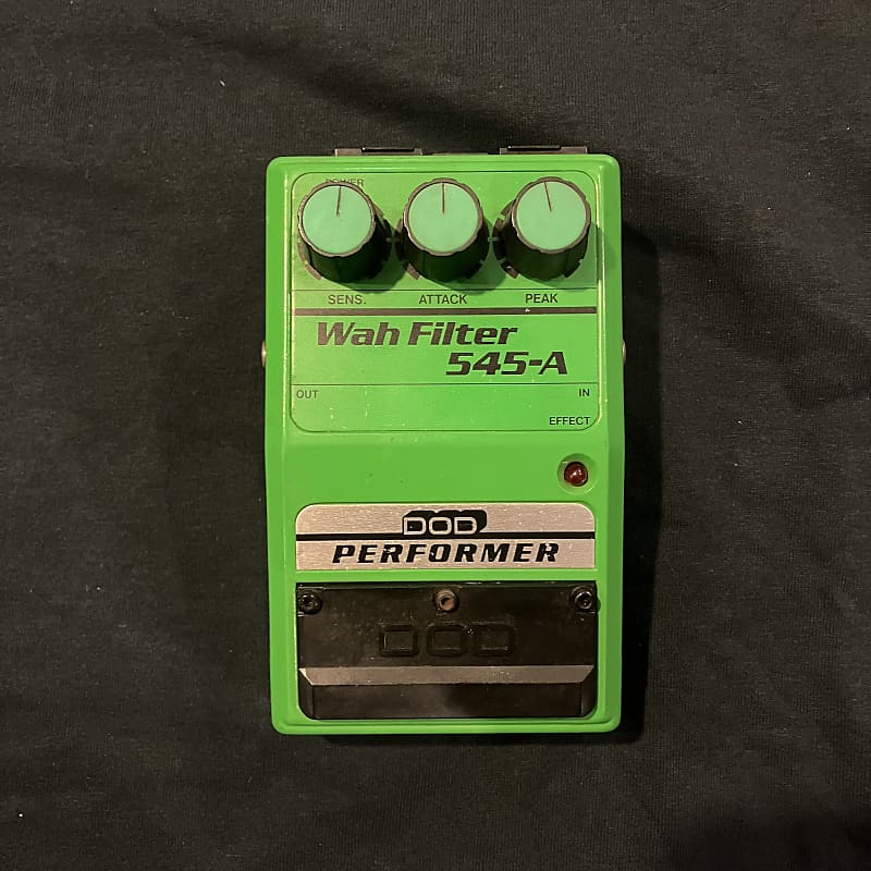 DOD Wah Filter 545A 1080's Clean! Reverb