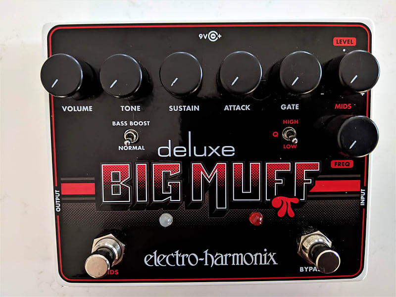 Electro-Harmonix Deluxe Big Muff Pi Distortion / Sustainer 2014 - Present - Black / Red image 1