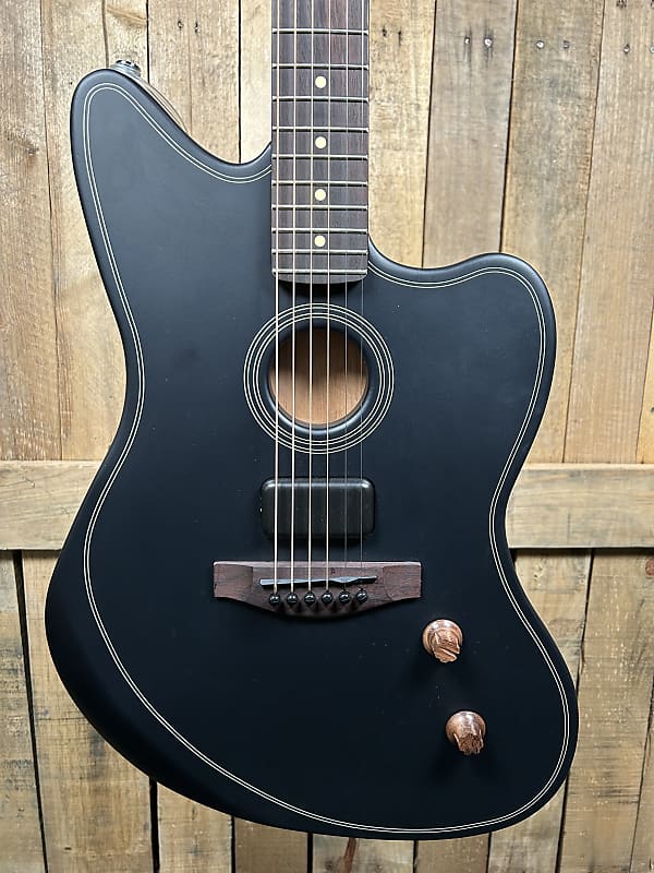 Fender Acoustasonic Jazzmaster　キズあり特価 Fender/American Acoustasonic Jazzmaster (Tungsten)【お