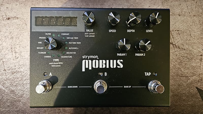 Strymon Mobius Modulation Pedal - Midnight Edition | Reverb