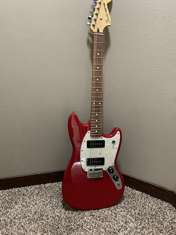 Fender Mustang 90 Pau Ferro Fingerboard Torino Red