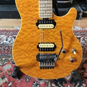 Sterling by MUSICMAN AX40-TGO-M AXIS Trans Gold JAPAN
