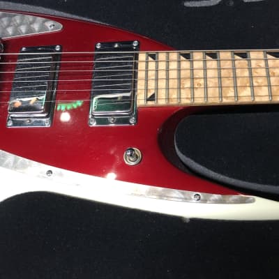 J. Backlund Design JBD-400 U.S.A. Built "one of a Kind!" Candy Apple Red and Cream Metallic image 6