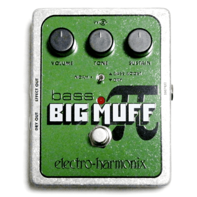 Used Electro-Harmonix EHX Bass Big Muff Pi Distortion Fuzz Pedal image 1