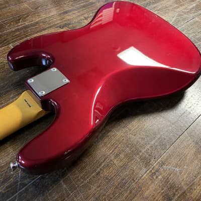 2010 Fender JB-62 LH Jazz Bass Reissue Left-Handed Candy Apple Red MIJ Japan image 14
