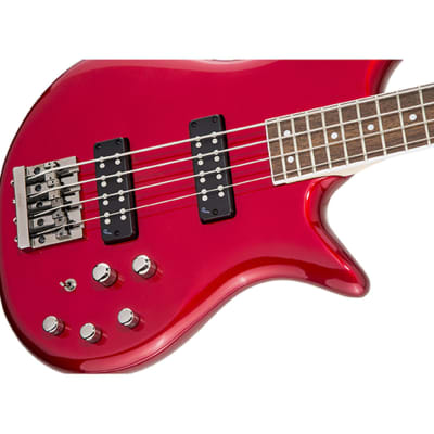 Jackson JS3 JS Series Spectra 4-String Bass Guitar - Metallic Red image 5