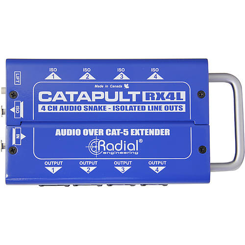 Radial Engineering Catapult RX4L 4ch Receiver w/ Balanced Outs image 1