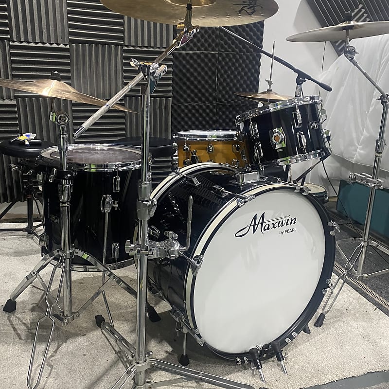 Vintage Pearl Maxwin Drum Kit Reverb UK