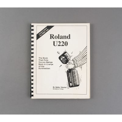 Bobby Maestas Roland U220 Guide Book [USED]