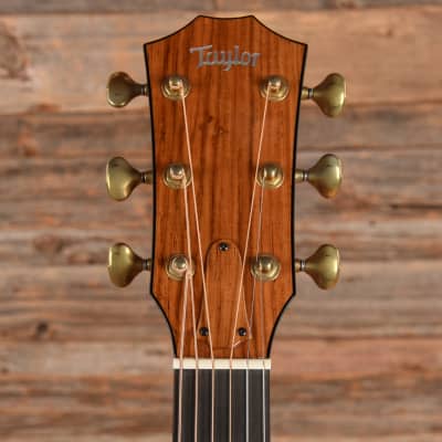 Taylor Custom Grand Auditorium Honduran Rosewood & Lutz Spruce w/Ebony Binding & Figured Mahogany Neck Tobacco Sunburst 2022 image 6