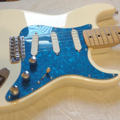 Squier by Fender Stratocaster Electric Guitar w/Fender Lace Sensors & EMG SPC - Made In Japan - 1980s image 4
