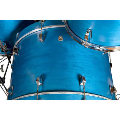 Ludwig NeuSonic 3-Piece Fab Shell Pack With 22" Bass Drum Satin Royal Blue image 6