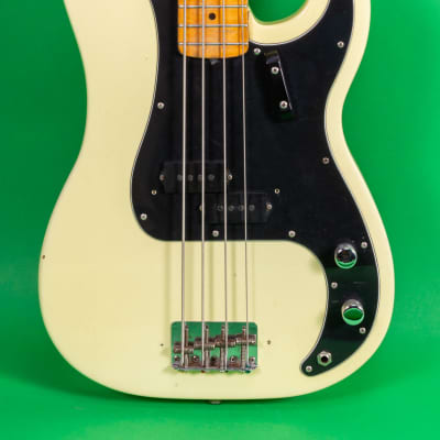 Fender Precision Bass Rare Slab Body John Entwistle 1966 White image 1