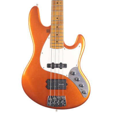 Sandberg California II TM Bass Guitar, Soft Aged Orange Metallic for sale