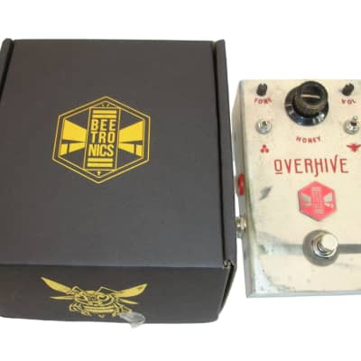 Beetronics FX Overhive Mid-Gain Overdrive Guitar Effect Pedal w/ Box for sale