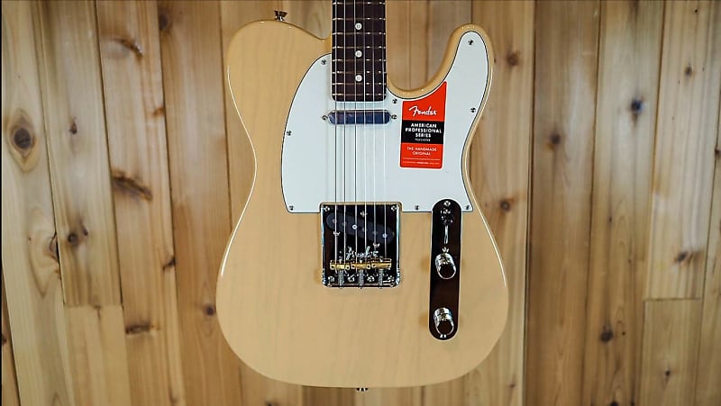 Fender Limited Edition American Professional 1960 Telecaster Blonde Rosewood Fretboard image 1
