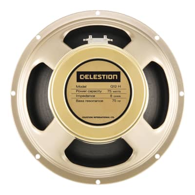 CELESTION Classic Series G12H-75 Creamback 8 ohm Guitar Speaker image 2