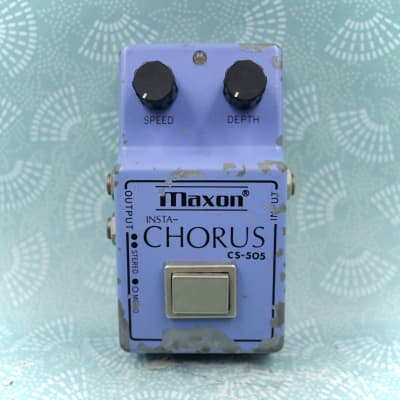 Maxon CS-505 Stereo Chorus Made in Japan Vintage Guitar | Reverb
