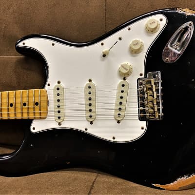 Fender Fender Stratocaster Relic LTD ED Custom “Show” Build 2021 1968 Aged Black for sale