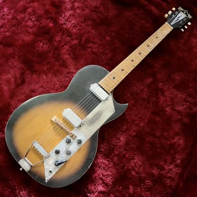 c.1960s Kay Value Leader Hollow Body Vintage Guitars “Sunburst” image 2