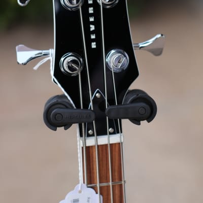 Reverend Dub King  Electric Bass in Midnight Black image 8
