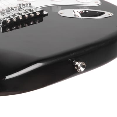 Glarry Black GST Maple Fingerboard Electric Guitar image 7