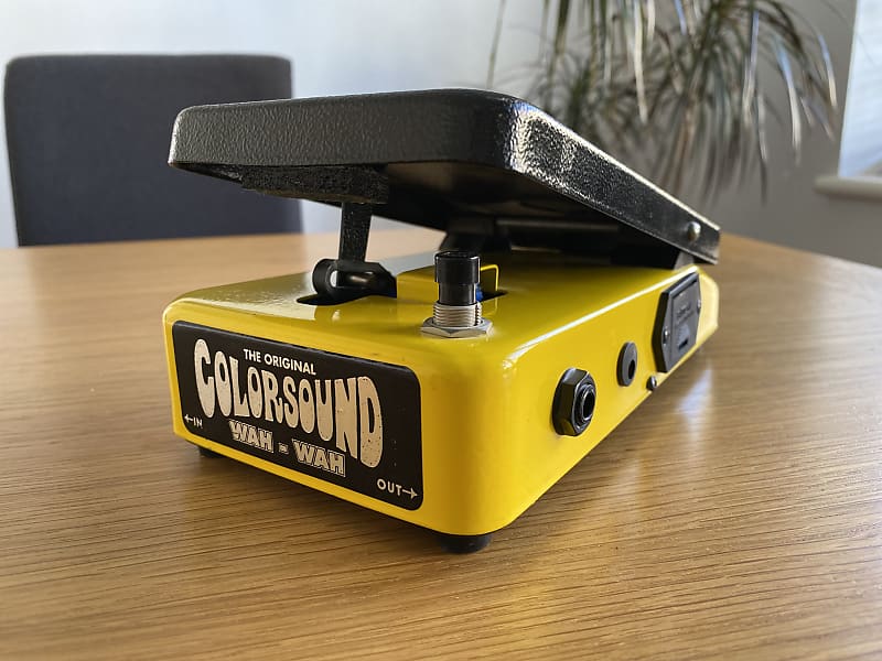数量限定セール  Colorsound Reverb | Yellow - 1990's Wah Wah ギター