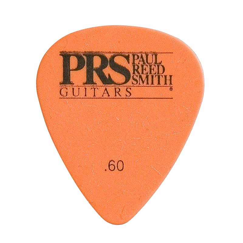 Paul Reed Smith PRS Orange Delrin .60mm Guitar Picks (12 Pack)