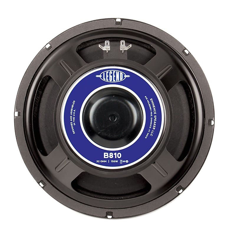 Eminence Legend B810 Bass Speaker (400 Watts, 10 Inch, 32 Ohms) image 1