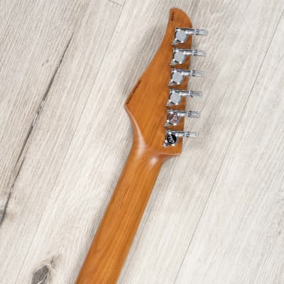 Suhr Standard Plus HSS Guitar, Roasted Maple Fretboard, Trans Honey Amber Burst image 10