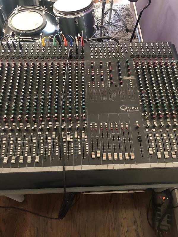 Soundcraft Ghost 24 channel mixer 90s Reverb