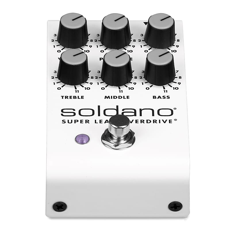 Soldano SLO Pedal Super Lead Overdrive Distortion Guitar Effects