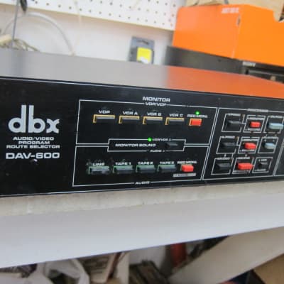 DBX DAV-600 Program Route Selector Flexible, Versatile, Top Line, Working,  QUALITY Black