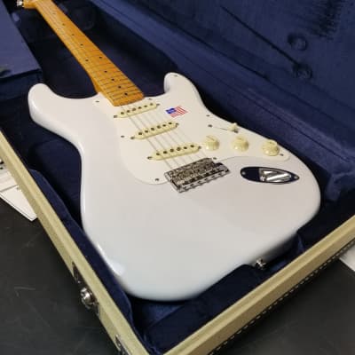 Fender Eric Johnson Artist Stratocaster, Maple FB, White Blonde W/Case 2023 image 2