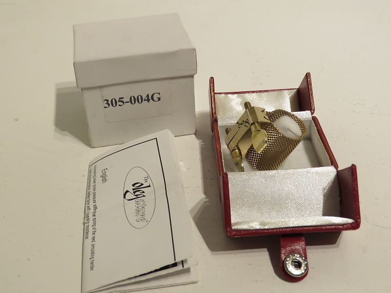 Oleg Olegature 30504G Alto Saxophone Metal Mouthpiece Reverb