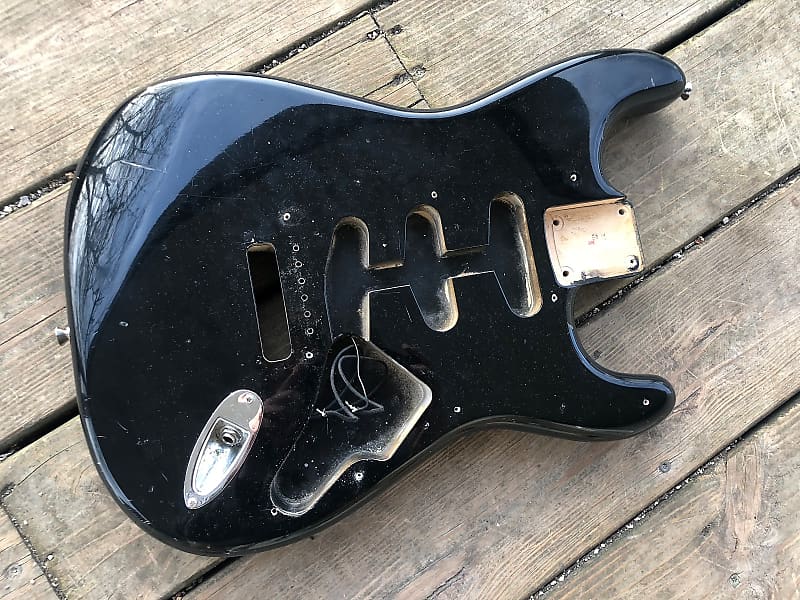 特価商品  Black 1980's Body Stratocaster Fender Japan Reverb | ギター
