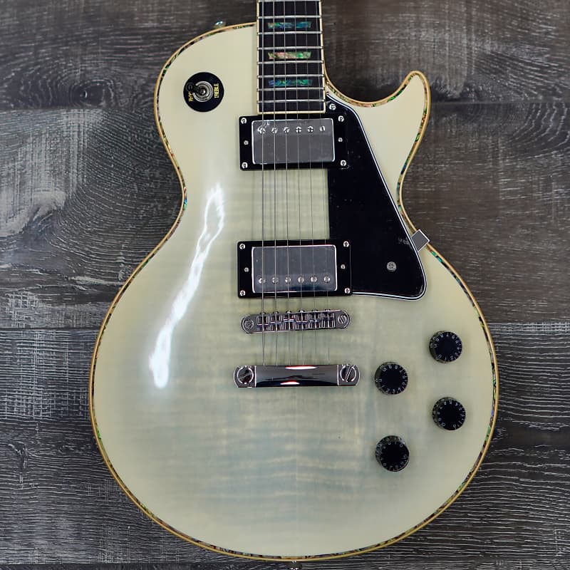 AIO Wolf WLP 750T Electric Guitar White Burst Reverb